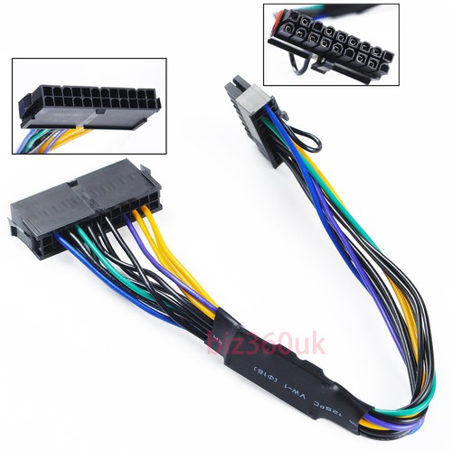 For HP z420 z620 z230 systems Replacement Adapter Power Cable 24 Pin To 18 Pin - Picture 2 of 12