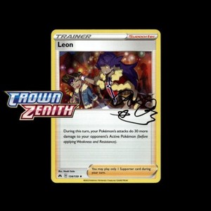 burger king pokemon cards 1999 value Pokemon TCG - Leon Vivid Voltage Full Art Holo Card 182/185 main image 0