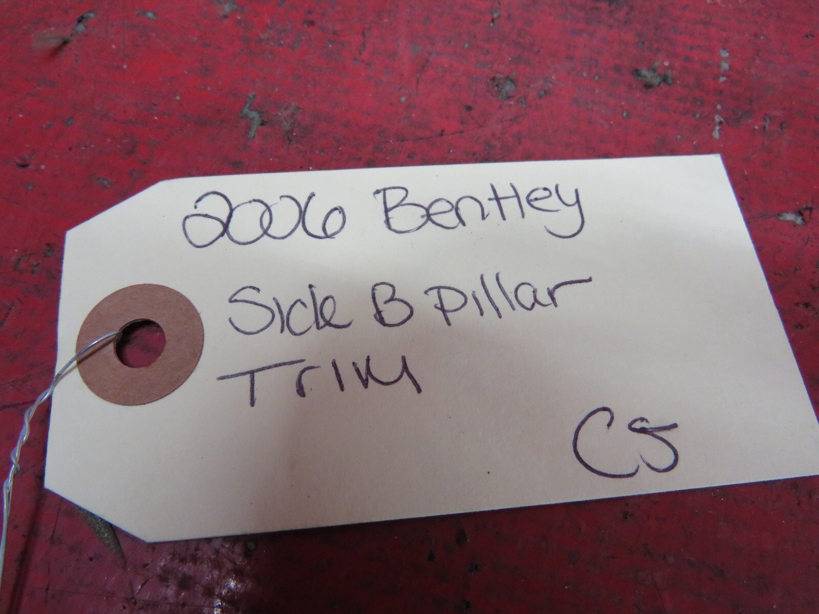 2006 BENTLEY FLYING SPUR FAIRING B PILLAR TRIM