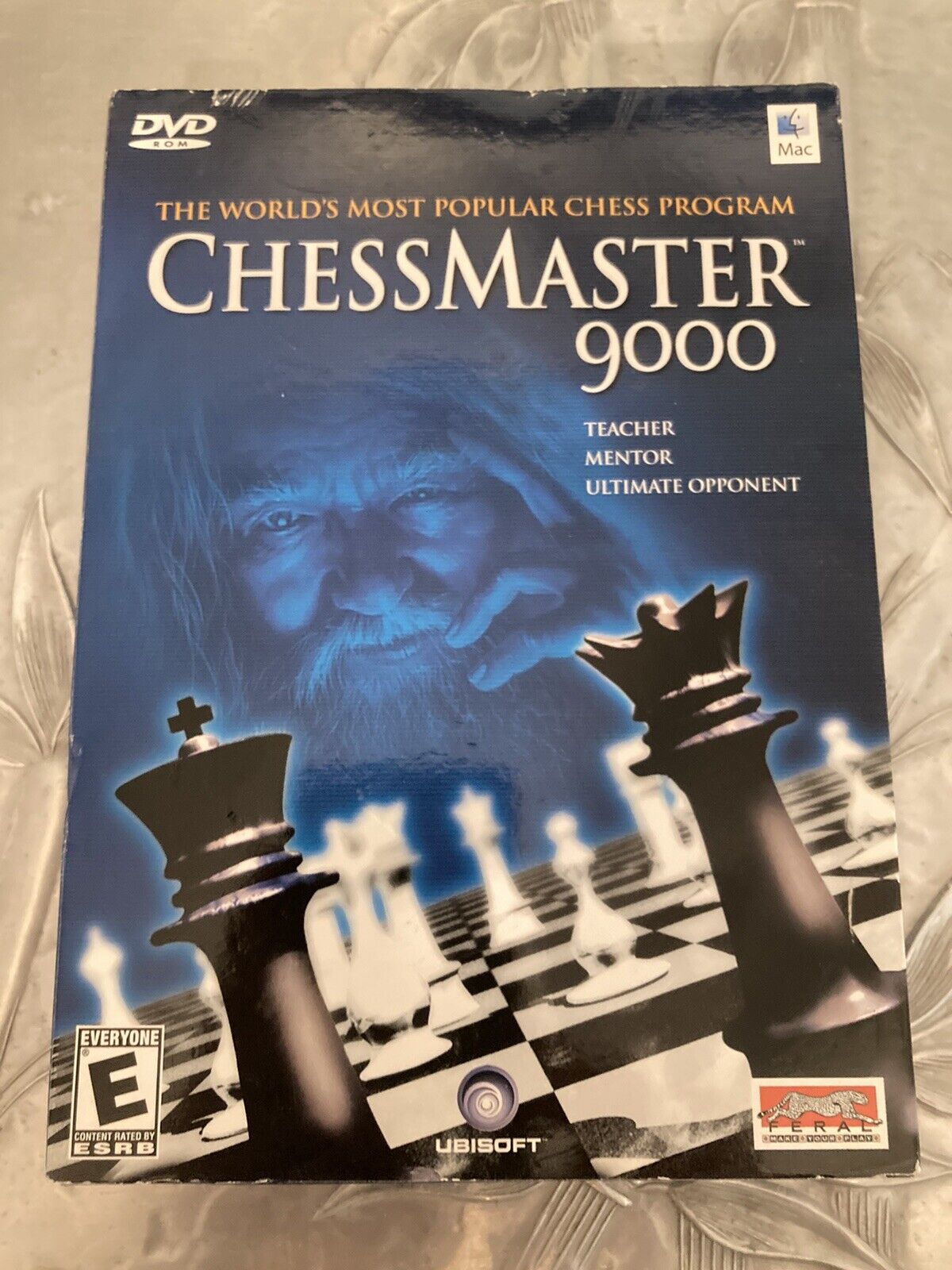 Chessmaster 9000 PC CD Rom Two Disc Ubi Soft Jewel Case Edition Disc Are  Mint