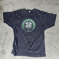 Flogging Molly Celtic Rock Band Tee Shirt Sz L Large Preowned Distressed Faded