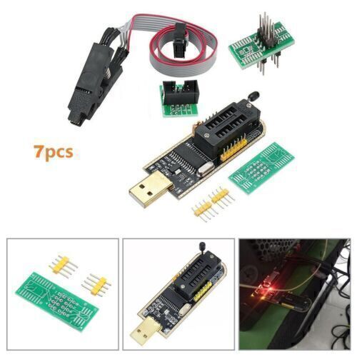CH341A 24 25 Series EPROM-Programmierer Flasher USB BIOS Programmer Mit Ada L9C1 - Bild 1 von 13