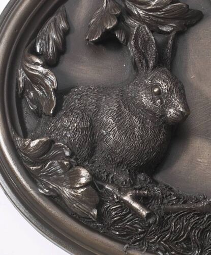 Bronze Finish Rabbit Design House Number Sign - Picture 2 of 2