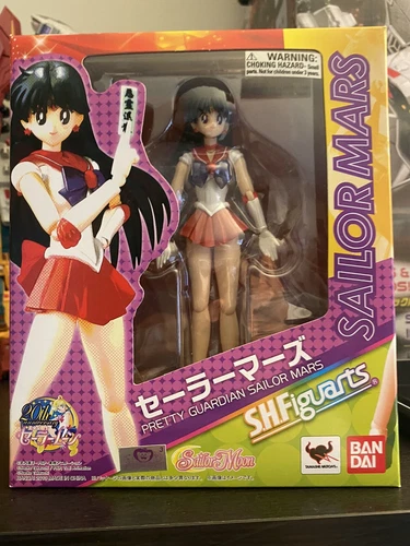 Bandai S.H. Figuarts Pretty Guardian Sailor Mars Raro Sin usar Nuevo