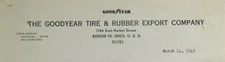 1945 Goodyear Tire & Rubber Export Co Akron Ohio Rubber Plant Experiment Science