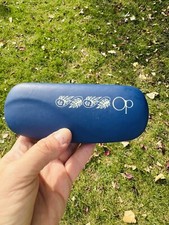 Ocean Pacific OP Navy Blue Eyeglasses Hard Case CASE ONLY