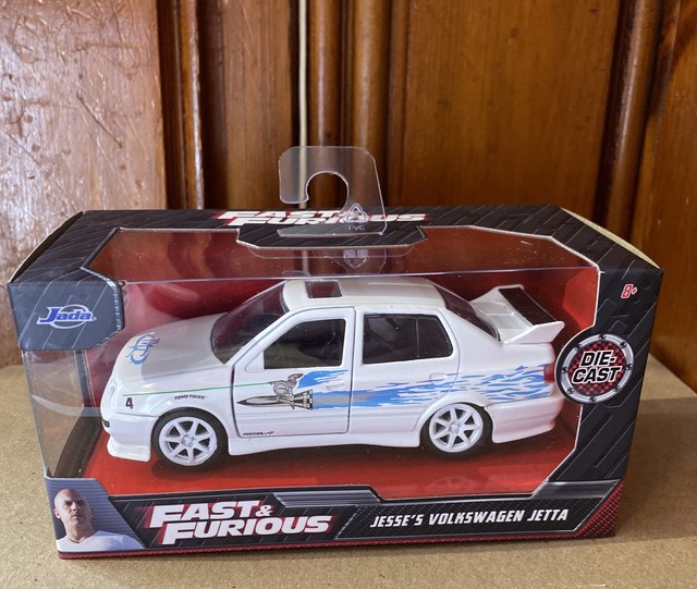 Jesse's Volkswagen Jetta White Fast & Furious 1/24 Diecast Model Car Jada 99591 for sale online