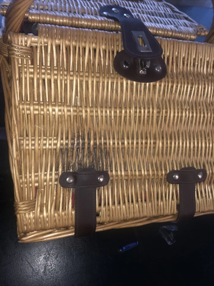 Cesta de picnic Somerset Deluxe PICNIC TIME Foto 3 de 4