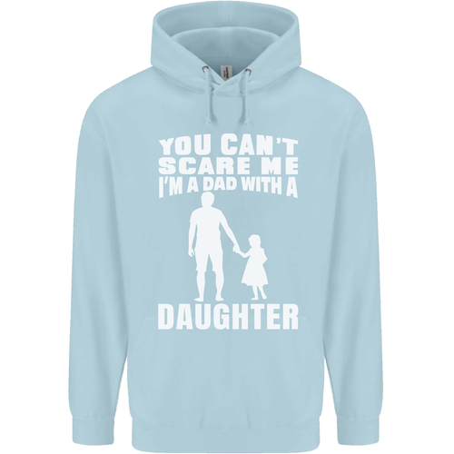 Dad With a Daughter Funny Fathers Day Mens 80% Cotton Hoodie - Picture 13 of 29