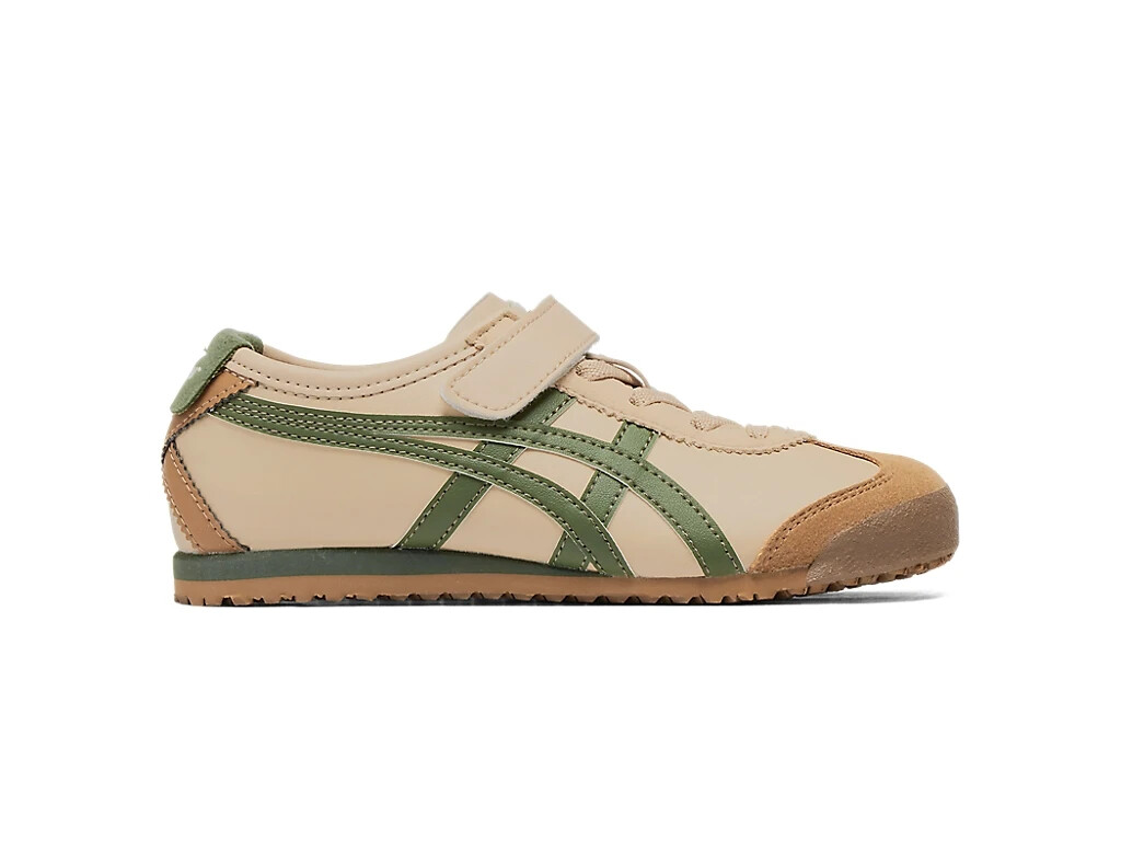 Onitsuka Tiger MEXICO 66 KIDS BEIGE / GREEN Kid's Shoes Sneakers