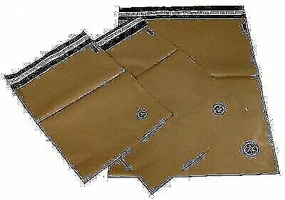 #ad #ad Biodegradable Poly Bag Mailers 100 #7 14.5 x19 Brown Eco Friendly Unlined SS $41.30