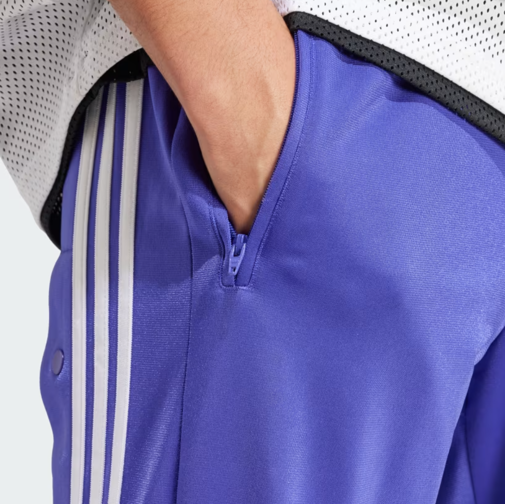 NEW MENS ADIDAS ORIGINALS ADIBREAK BUTTON TRACK PANTS NEW MENS ADIDAS ORIGINALS ADIBREAK BUTTON TRACK PANTS