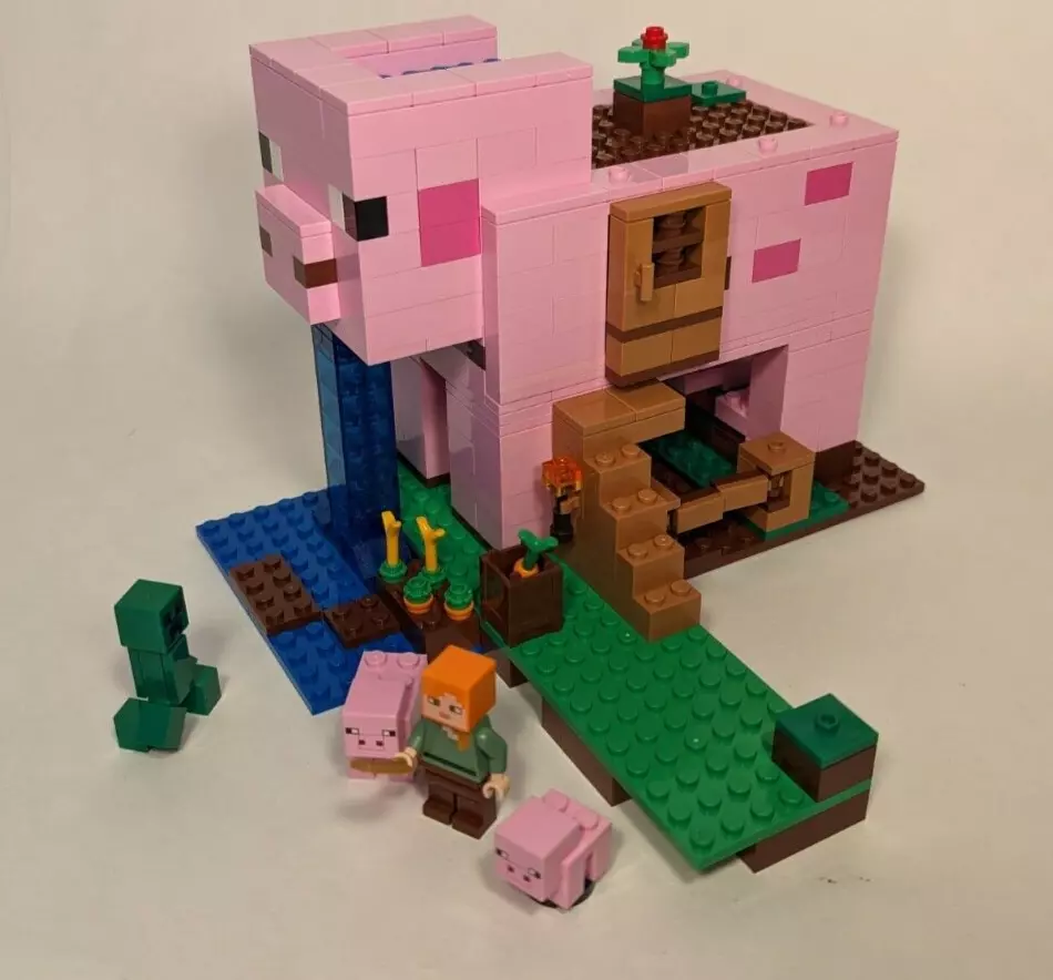 Lego Minecraft - La Maison Cochon, Jouets de construction 21170