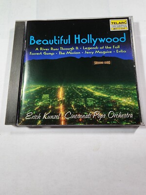 Beautiful Hollywood by Erich Kunzel Cincinnati Pops Orchestra VG+ CD61
