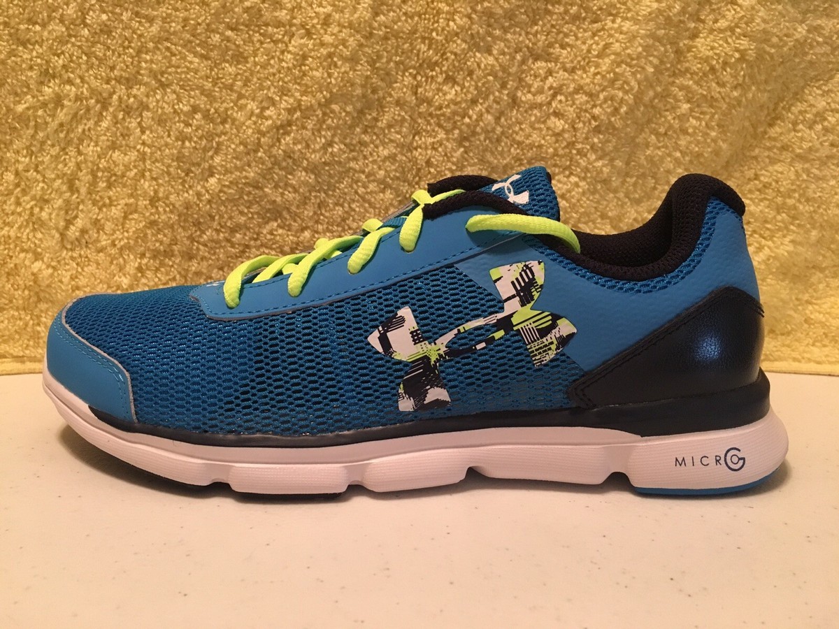 UNDER ARMOUR Boy's BGS MICRO G SPEED SWIFT Running Sneaker YOUTH SZS- 5,  NWT