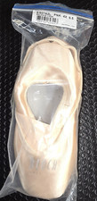 NEW Bloch Balance Lisse Pointe Shoes 4X Pink ES0162L Sz 6.5 with Laces READ