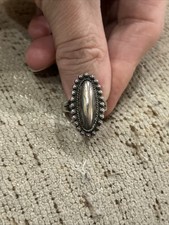 Classic Vintage Bell Trading Post Native American Sterling Silver 925 Ring Sz 6