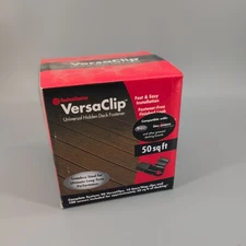 FastenMaster Trex Versaclip Universal Hidden Deck Fastener, 50sq ft 90 clips NEW