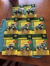 8 - ERTL John Deere Modern Tractors Diecast Metal 37742