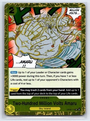 Two-Hundred Million Volts Amaru R Awakening of the New Era OP05-115 LP