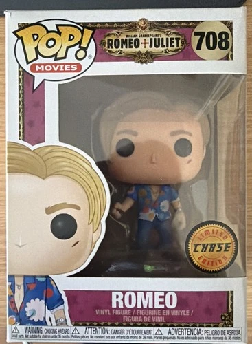 Funko Pop! Movies: Romeo #708 Chase Limited Edition Figure