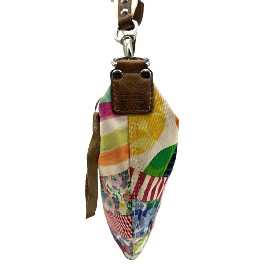 Coach Patchwork Hobo Shoulder Bag One Shoulder  5a - image 4