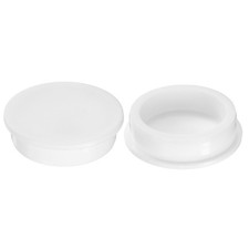 2Pcs Silicone Hole Plug Round Rubber Stoppers for 57mm/2.24" Hole White