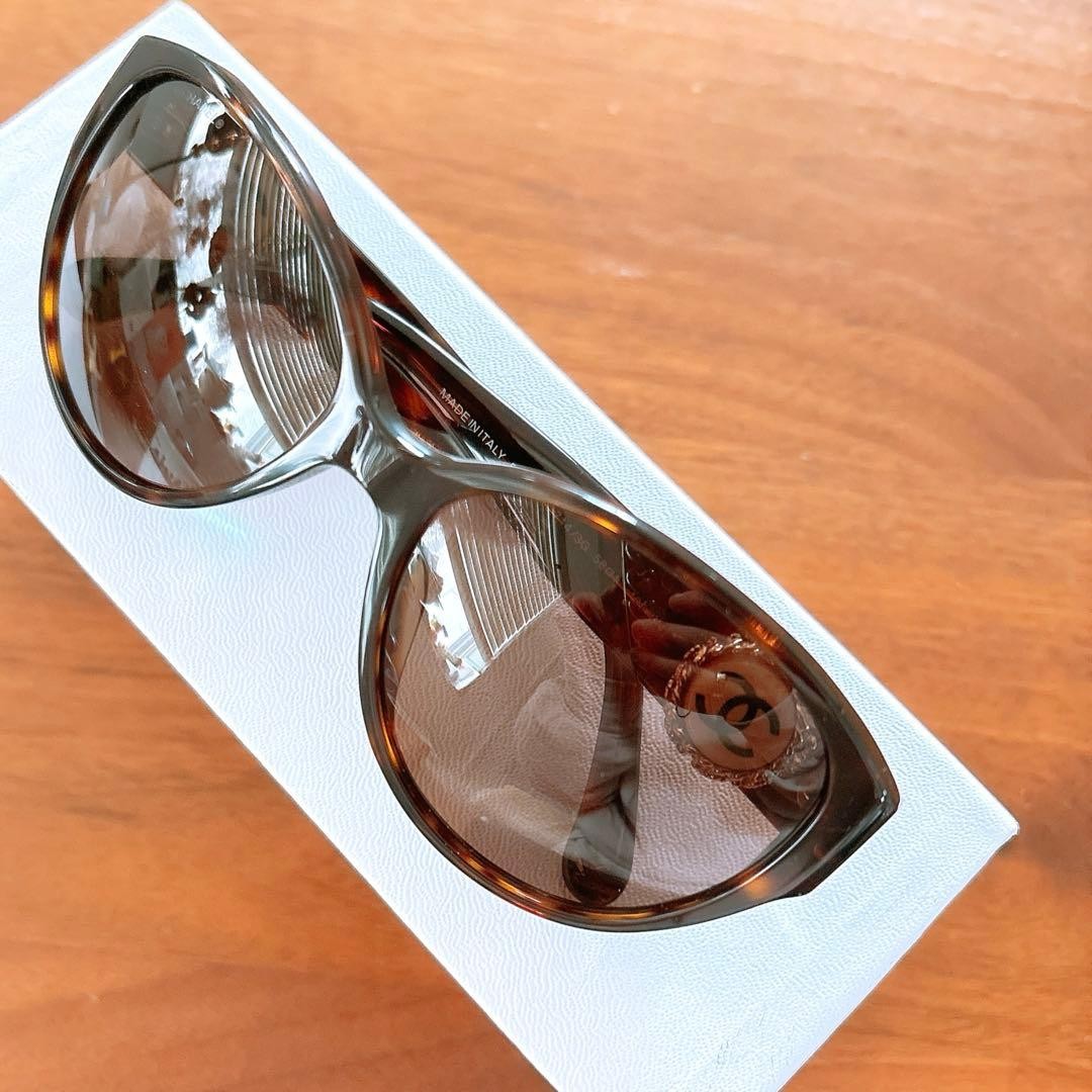 CHANEL 4017-D Rimless Sunglasses Silver Pink Gradient  display picture 1