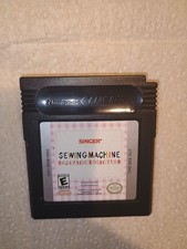 Singer Sewing Machine Operation Software for Nintendo Gameboy Cartridge w Case