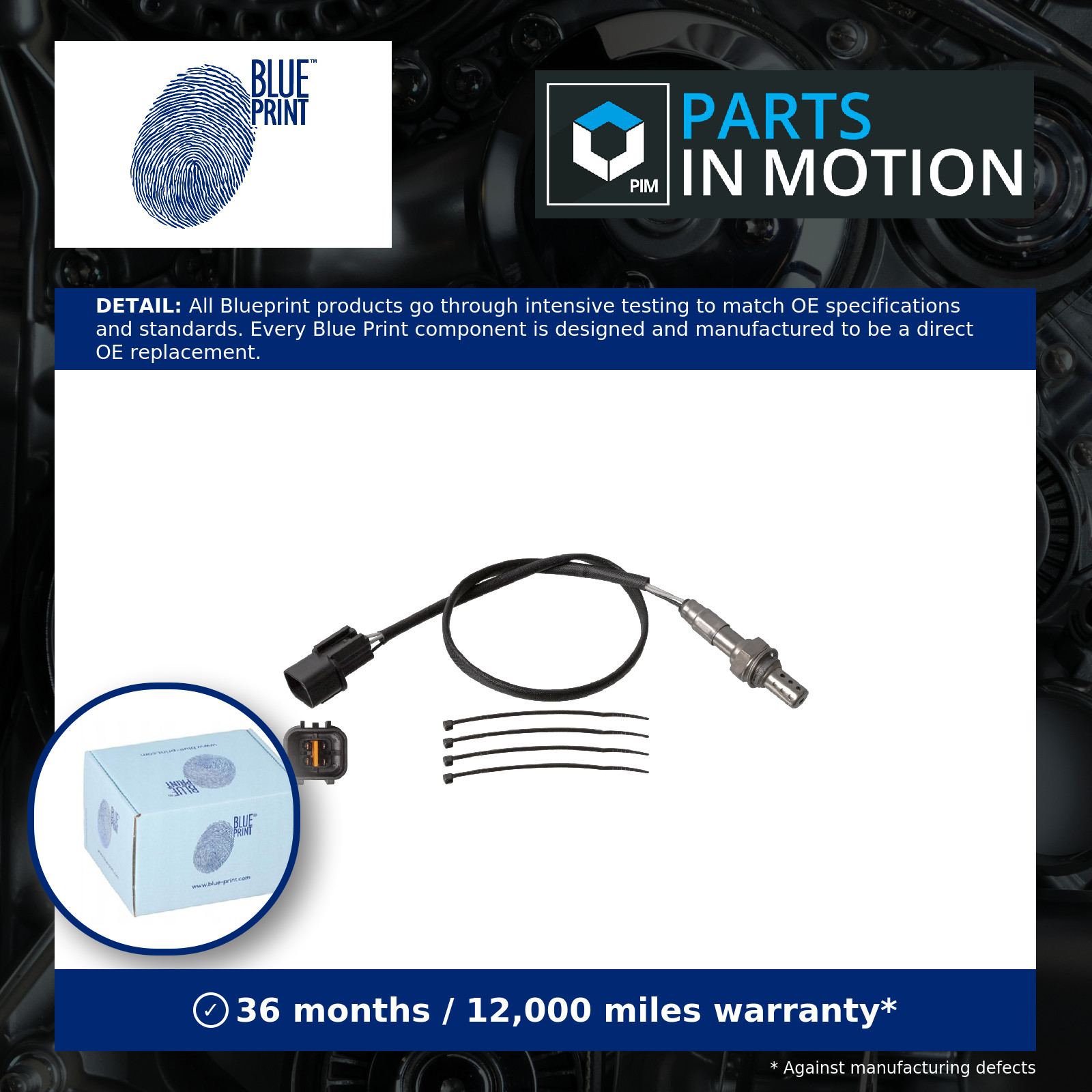 Fits BLUE PRINT ELEKTRYKA ADG070103 LAMBDA SENSOR HYUNDAI - Image 7