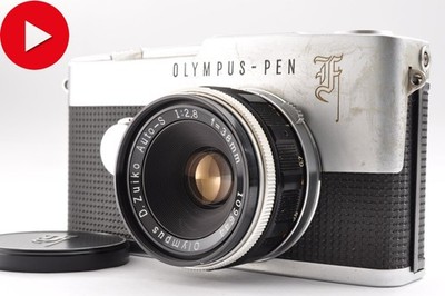 [US Duty Paid] Olympus PEN F Half Frame 35mm Camera 38mm f2.8 JAPAN #L184