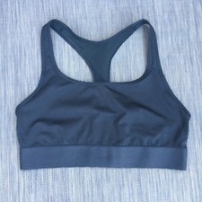 Victoria's Secret The Player Sports Bra Large Black Racerback Victoria Sport