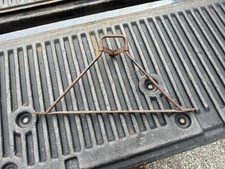 1938 Ford Deluxe 1939 Ford Standard Grille Upper Tie Hood Latch Catch 1938 Ford Deluxe 1939 Ford Standard Grille Upper Tie Hood Latch Catch