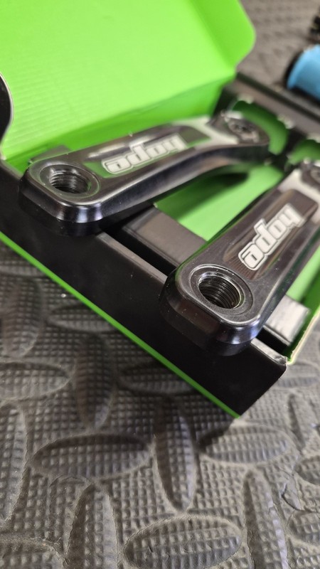 Hope E-Bike Crankset 165mm Black