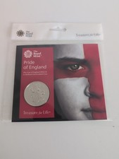 The Royal Mint Pride Of England 2018 UK £5 Brilliant Uncirculated Coin Sealed - Available on eBay