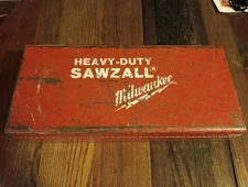 Vtg Milwaukee Heavy-Duty Sawzall #6507 w/Metal Case Tested