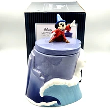 2021 Disney Showcase Fantasia 80th Anniversary Sorcerer Mickey Cookie Jar in Box