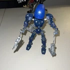 Lego Bionicle - 8602 - Toa Metru Nui - Toa Nokama - Complete Retired Blue Figure