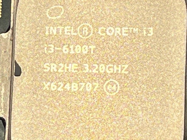 Procesador Intel SR2HE i3-6100T 3,20 GHz ***Lote de siete*** Foto 3 de 4
