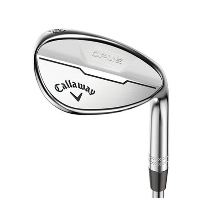 CALLAWAY OPUS CHROME LOB WEDGE 60°-10° (BOUNCE) S GRIND STEEL WEDGE FLEX STANDAR