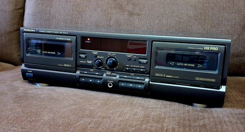 TECHNICS RS-TR474 STEREO DOUBLE CASSETTE TAPE DECK AUTOREVERSE JAPAN *³ - Zdjęcie 1 z 17