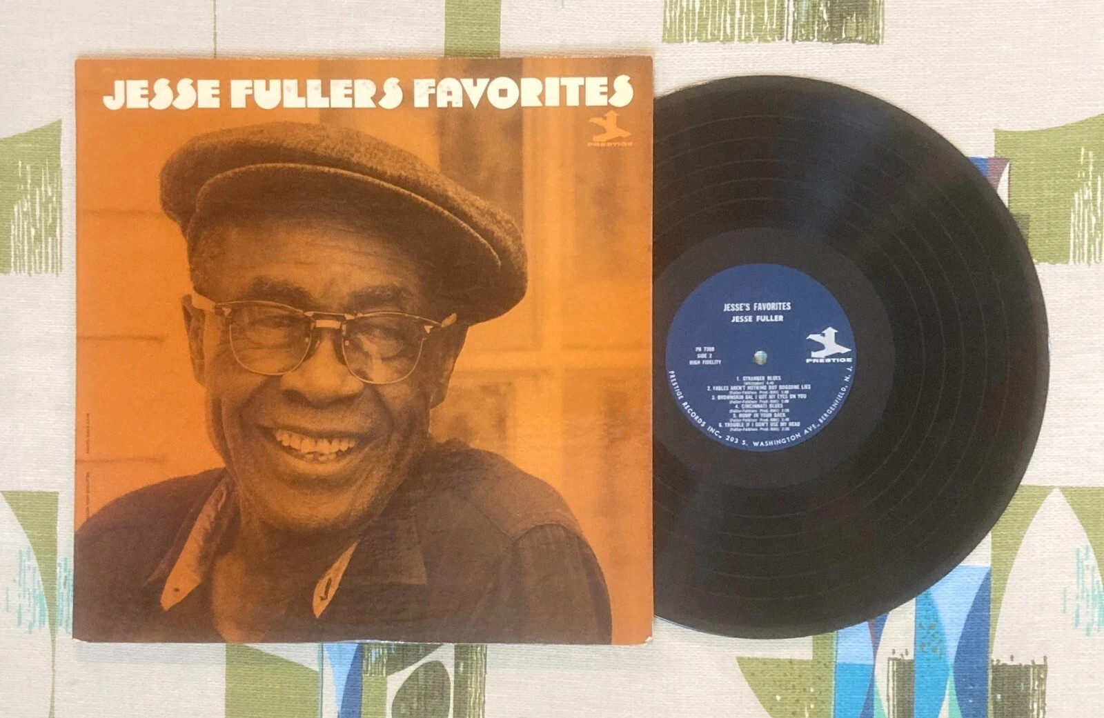 Lp Condition Jesse Fuller LP Jesse Fullers Blues 1965 EX/EX | eBay