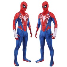 PS5 Advanced Spider-Man Jumpsuit Spiderman Suit Cosplay Costume Halloween Props