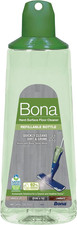 Bona Multi-Surface Hard Floor Cleaner Spray Mop Cartridge, Unscented, 34 Fl Oz 0.42 per fl oz