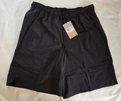 Nike Dri-FIT Unlimited 9'' Unlined Versatile Black Shorts Men's DV9330-010 Sz M