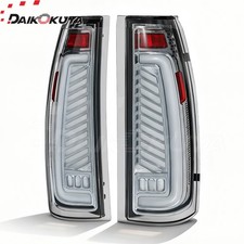 Led Tail Lights 1988-1999 Chevy Gmc Ck Silverado Tahoe Sierra Yukon Transparent