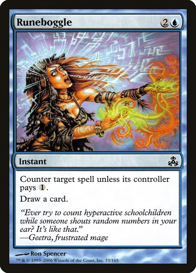 Guildpact Runeboggle MTG Magic the Gathering NM