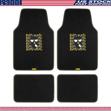 Badtz-maru Car Floor Mats - Universal Cars Suvs Trucks - Black Hello Kitty Prin Badtz-maru Car Floor Mats - Universal Cars Suvs Trucks - Black Hello Kitty Prin