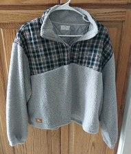 Simply Southern Collection 1/4 Zip Pullover Women Size XL Color Gray New
