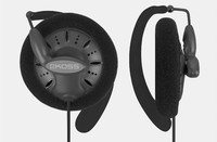 Koss On-Ear Clip-On Headphones KSC75 Black – Lightweight, Comfortable Sound